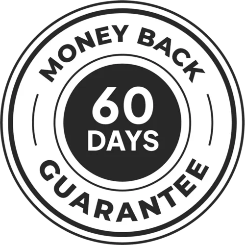 60-day money-back guarantee